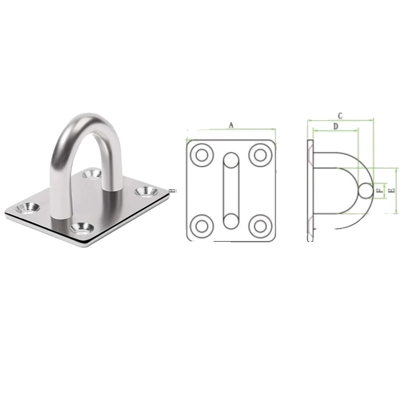 Hängemattenhaken, Robuste Konstruktion, Vielseitige Anwendungen, M6-a, 10pcs