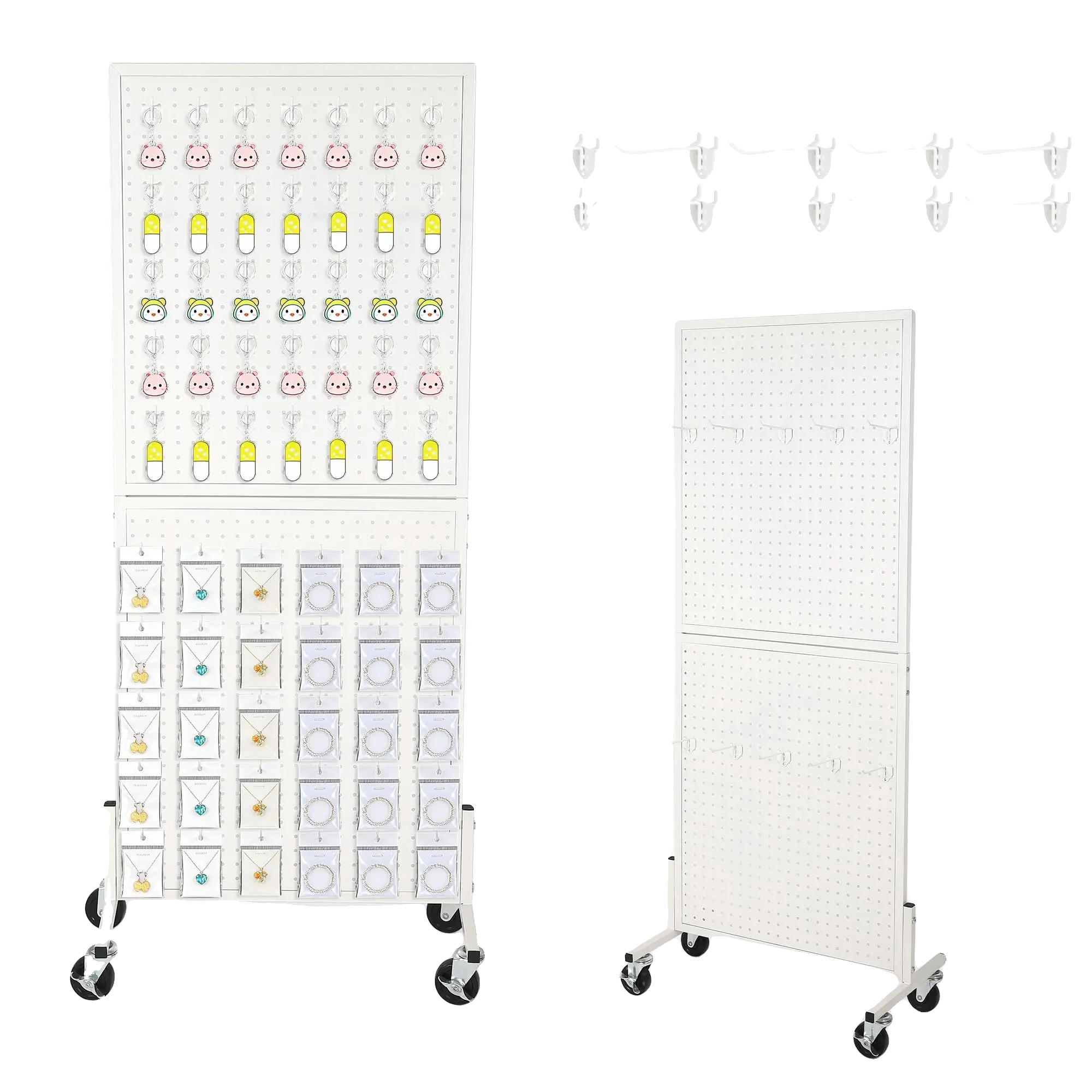 Anzeige Regal, Robustes Stahl, Modulares Design, 01