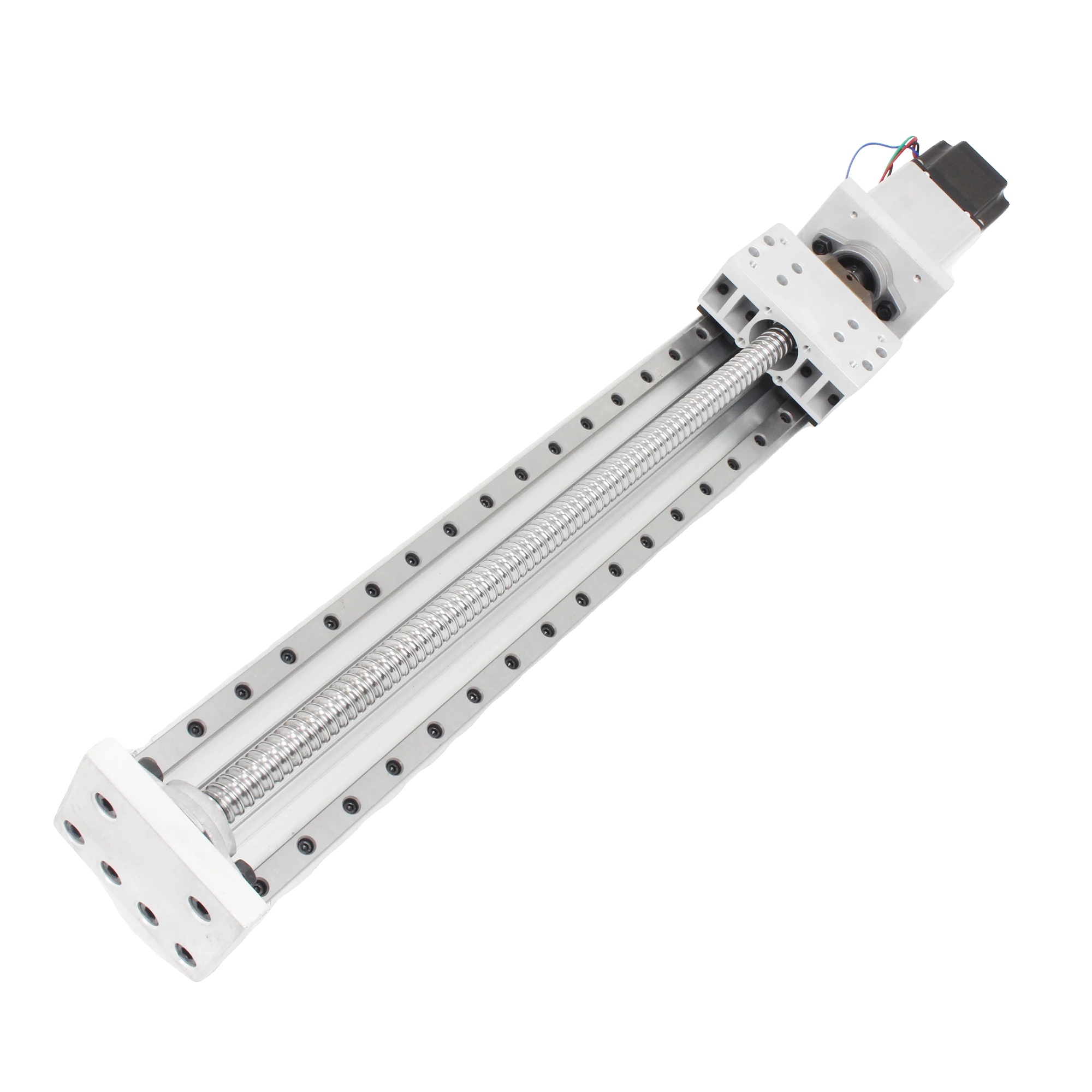 Cnc-linearführungsaktuator, 100-600mm Hub, Nema23 Schrittmotor, 200mm, Kein Fahrer-a