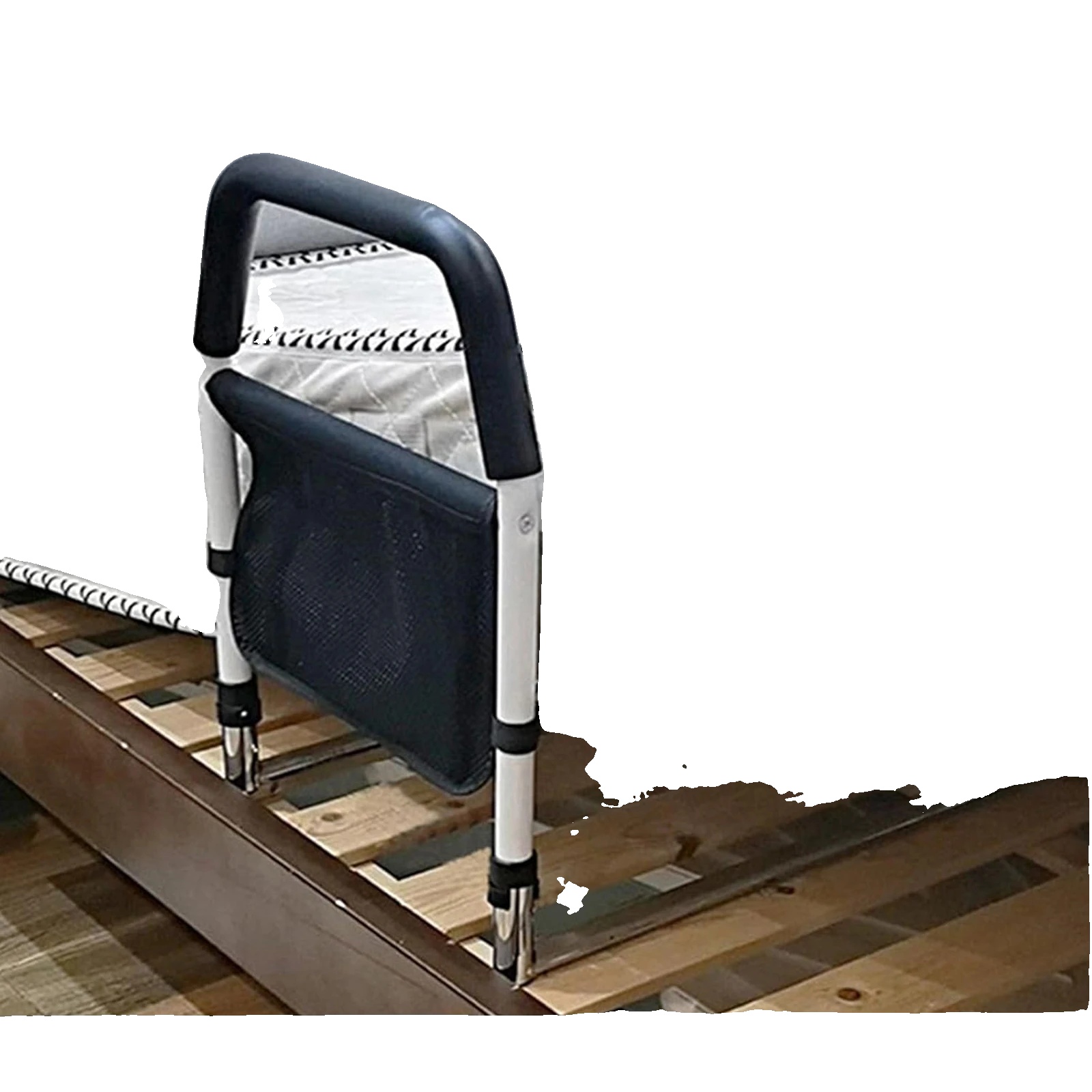 Bettassistenzschiene, Langlebiges Metall, 76 Cm Höhe, Unterstützt 150 Kg, Passt Zu Allen Bettgrößen, Werkzeugfreie Montage