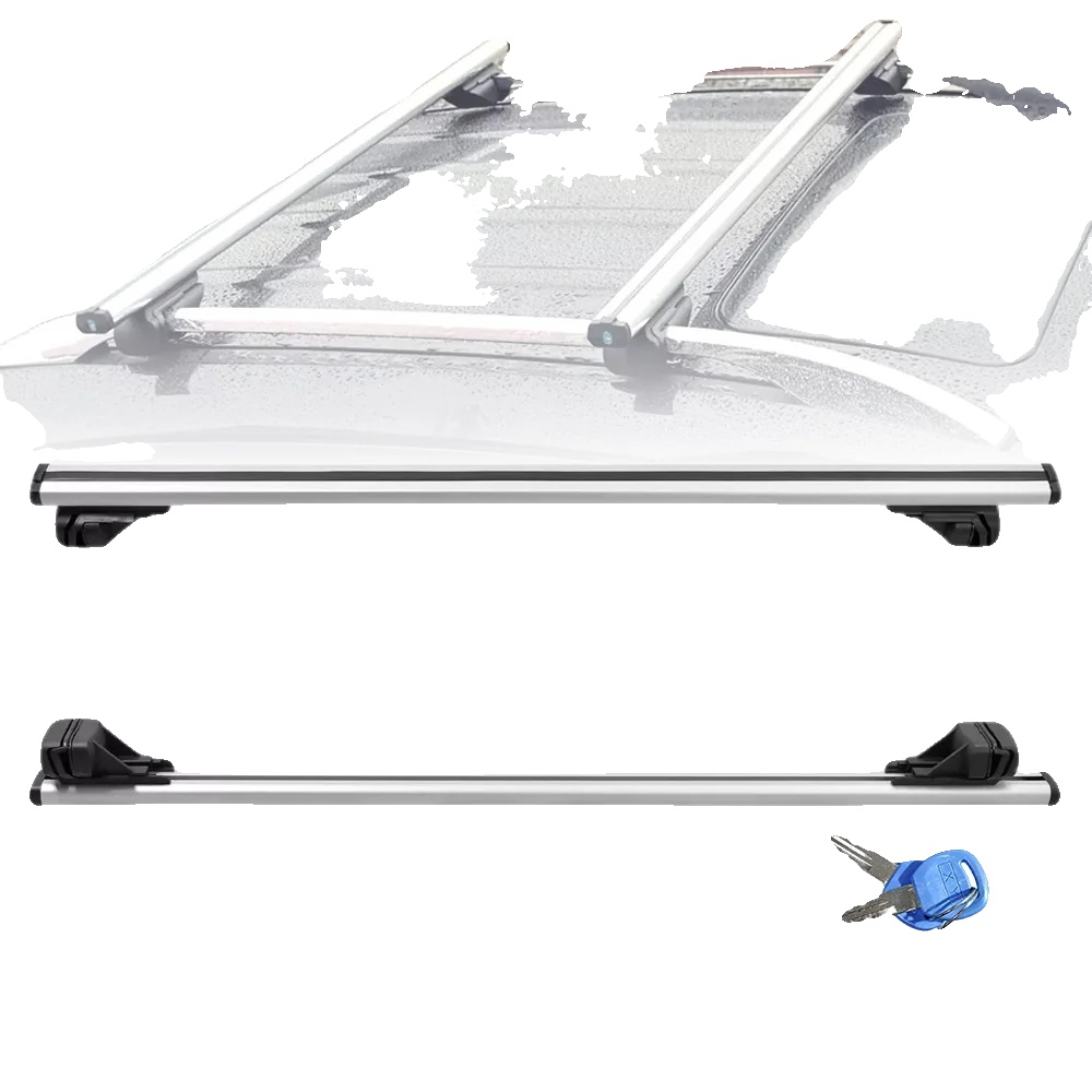 Dachträger, Aluminium, Länge 118 Cm, Tragfähigkeit 150 Kg, Gewicht 4,5 Kg, Querträger