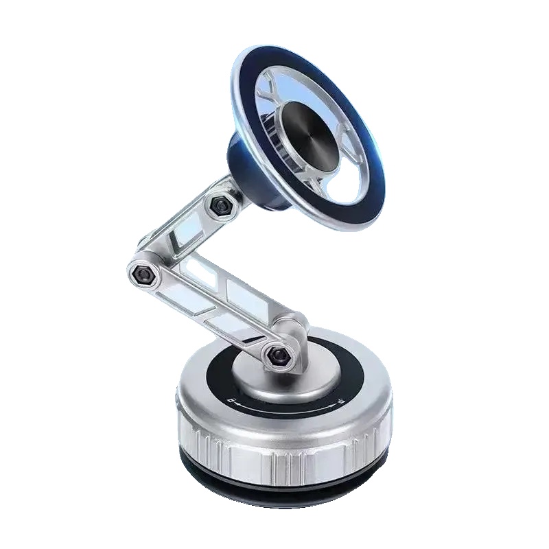 Telefonhalter, Verstellbarer Mechanischer Arm, 360-grad-drehung, Silber