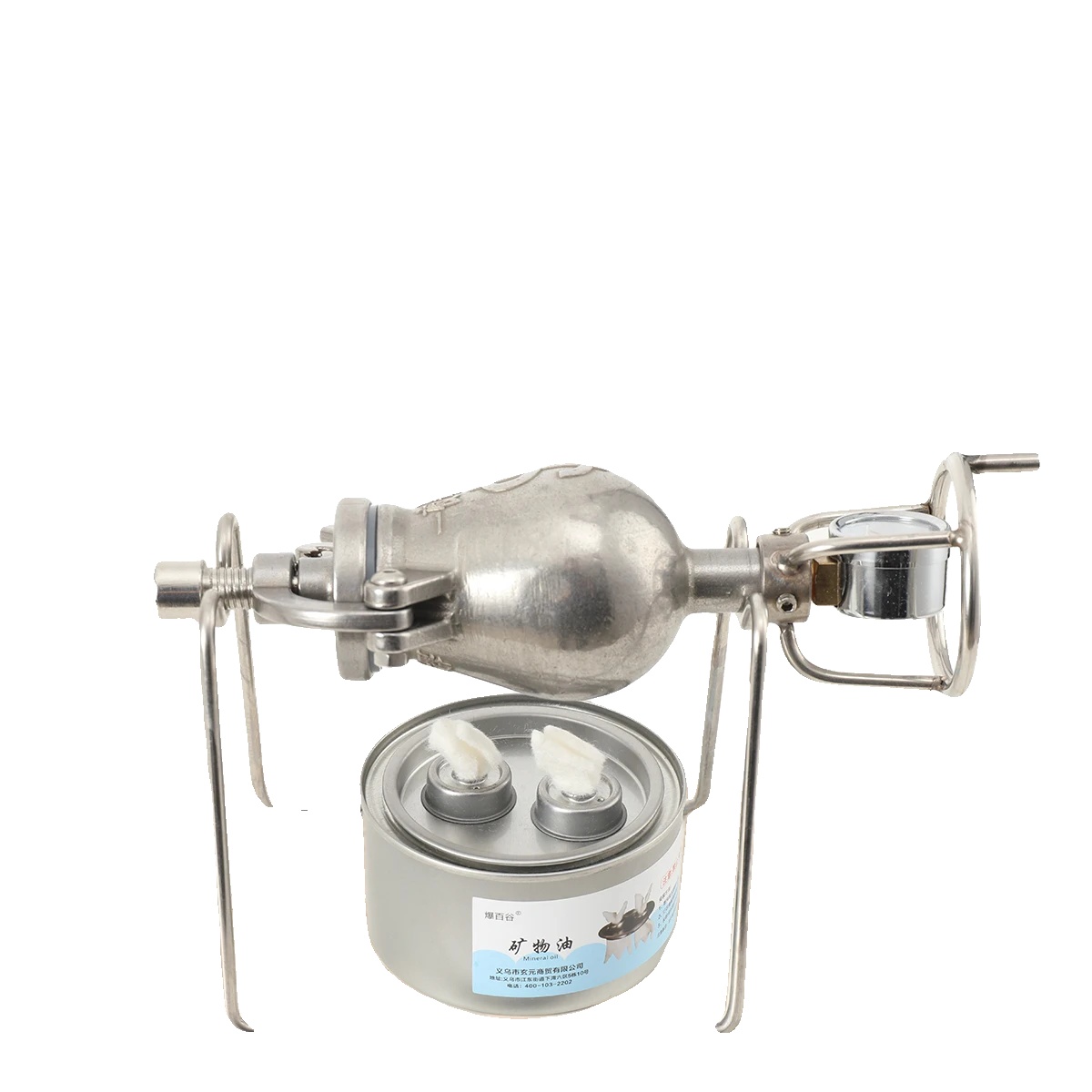 Popcornmaschine, 100ml Kapazität, Manuelle Bedienung, Offene Feuerheizung, 304 Lebensmittel-edelstahl, 1,01kg Verpackungsgewicht