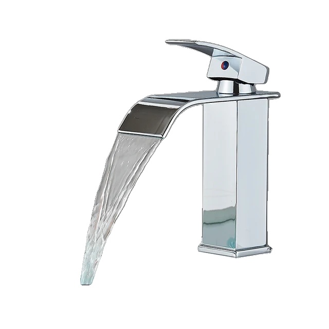 Waschbeckenarmatur, Zeitgemäßes Design, Einfache Installation, Chrome-s