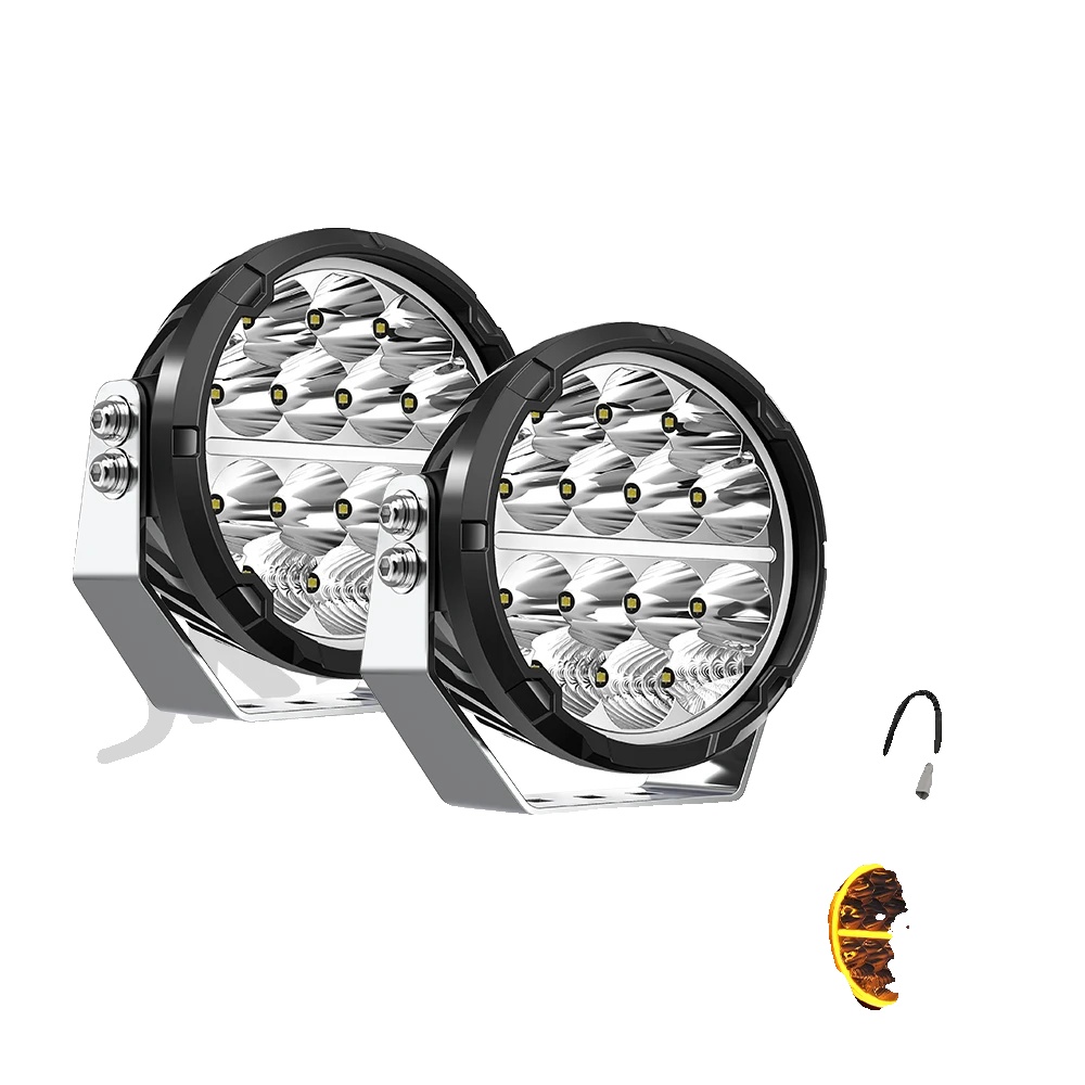 Arbeitslicht, Super Hell, Wasserdichtes Design, 2stück 6.5zoll