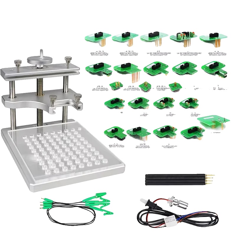 Bdm-rahmenproben, 22-teiliges Set, Kompatibel Mit Ecu-programmierern, Metall-led-22-adapter