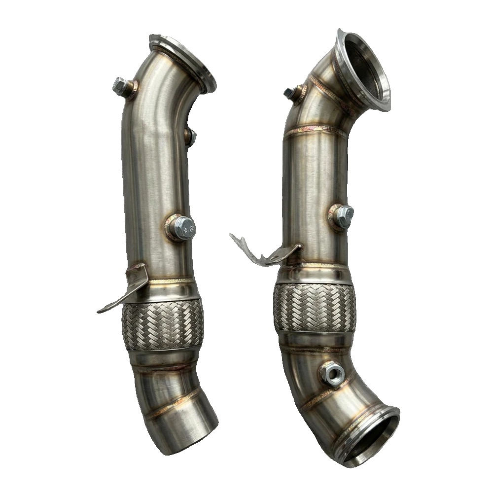 Katloser Downpipe, 3,5 Zoll Durchmesser, Edelstahlmaterial, Passt Für Turboaufgeladene Reihen-sechszylinder-motoren (2010-2015), Erhöht Den