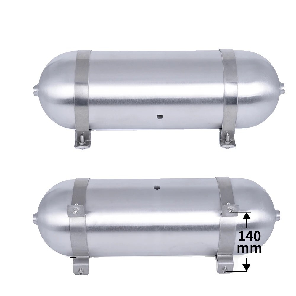 Lufttank, Aluminiumkonstruktion, Universelle Kompatibilität, 3 Gallonen