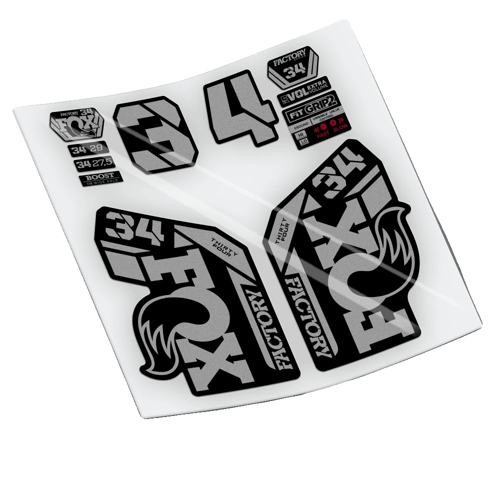 Fahrradaufkleber, Langlebiges Vinyl, Einfache Anwendung, Silber