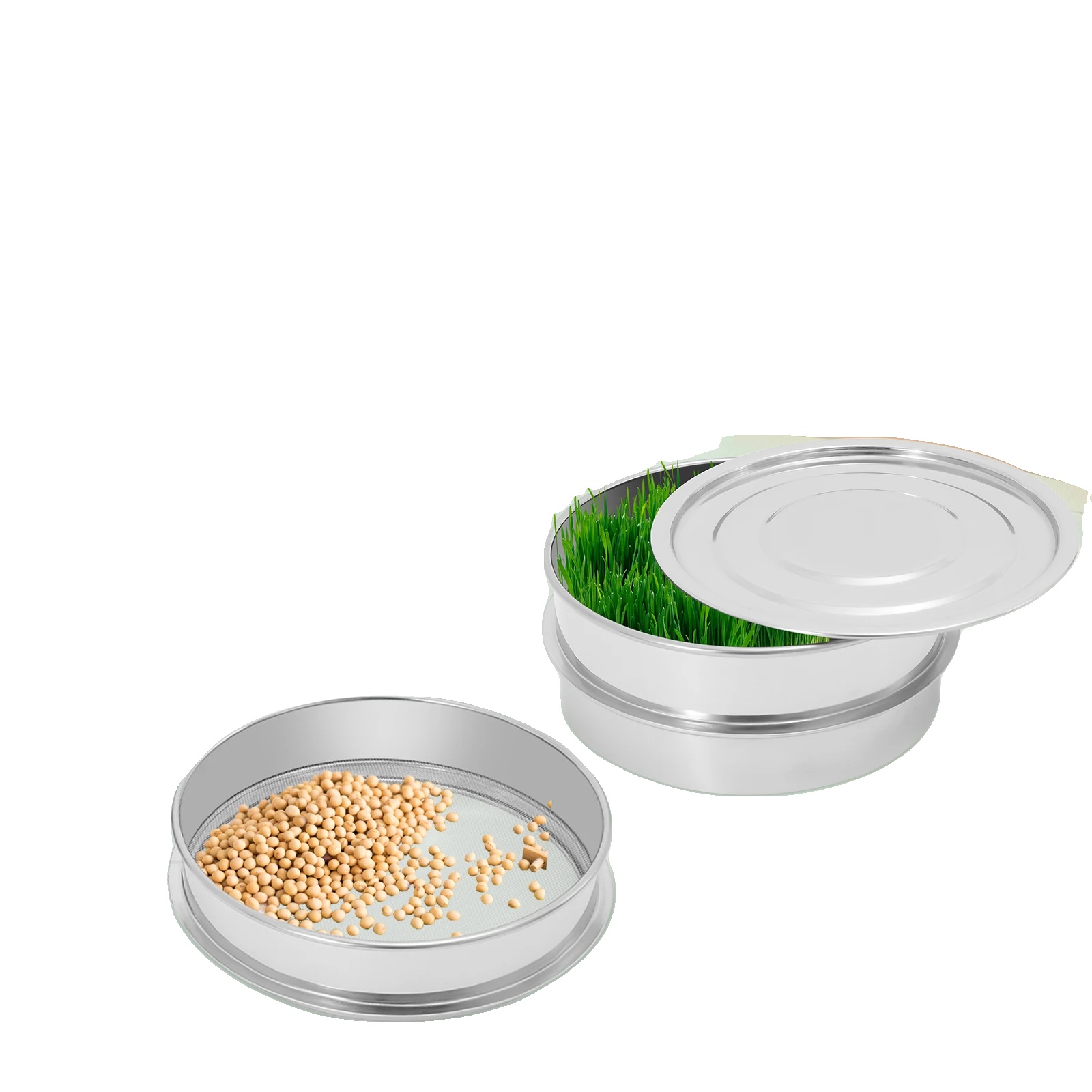 Saatgut-anzuchtset, 304 Lebensmittelgeeignetes Edelstahl, Dual-layer-mesh-design, 10 X 10 X 5 Zoll, Bpa-frei, Verbesserte Luftzirkulation