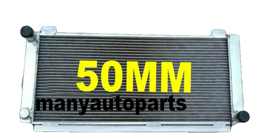 Aluminiumkühler, Verbesserte Kühlkapazität, Tig-geschweißte Konstruktion, Kompatibel Mit Ford Escort/ Sierra Rs500/ Rs Cosworth, Gewicht 10 Kg,