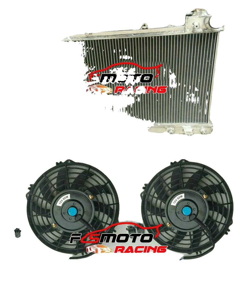 Kühler, Aluminium, Kernmaß 27-1/16 13-3/8 1 Zoll, Kompatibilität Subaru Forester H4 2.5l 1999-2002, Kompatibilität Subaru Impreza H4 2.2l