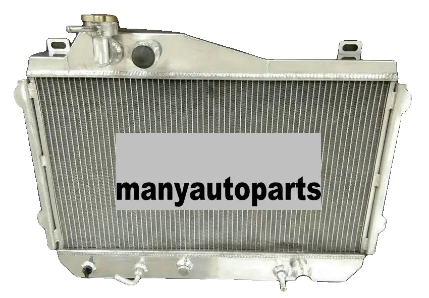 Aluminiumkühler, 2 Reihen, Passend Für Kompaktwagen 2,8l 1982-1985, Kühlerdeckel Enthalten, Automatikgetriebe-kühler, Verbesserte Kühlkapazität