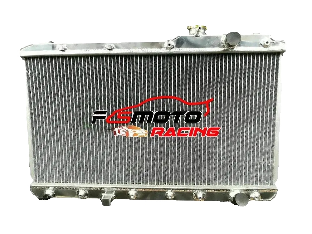 Kühler, Ganz Aus Aluminium, Kernmaß 13 3/4" × 26 1/4", Gesamtmaß 19" × 27", Für Kompakte Suv 2.0l L4 1997-2001, Kühlleistung Um 30% Erhöht