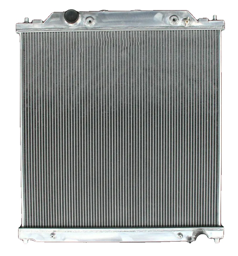 Kühler, Aluminium-material, Passend Für Ford 6.0l 2003-2007, Erhöhte Kühlkapazität, Tig-geschweißte Tanks, Kühlerdeckel Enthalten