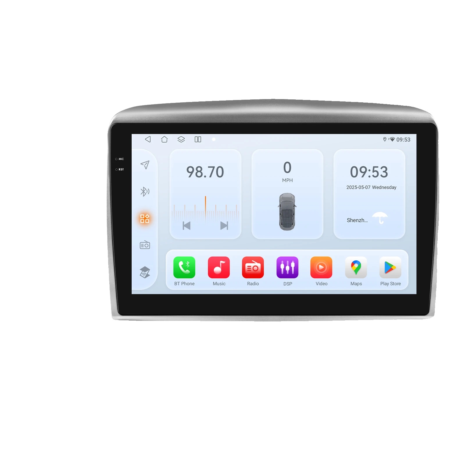 Carplay, Touchscreen, Navigationssystem, Kompatibel Mit Lancia Ypsilon 2006 - 2011, Qs6 (8core 6g 64g)ai