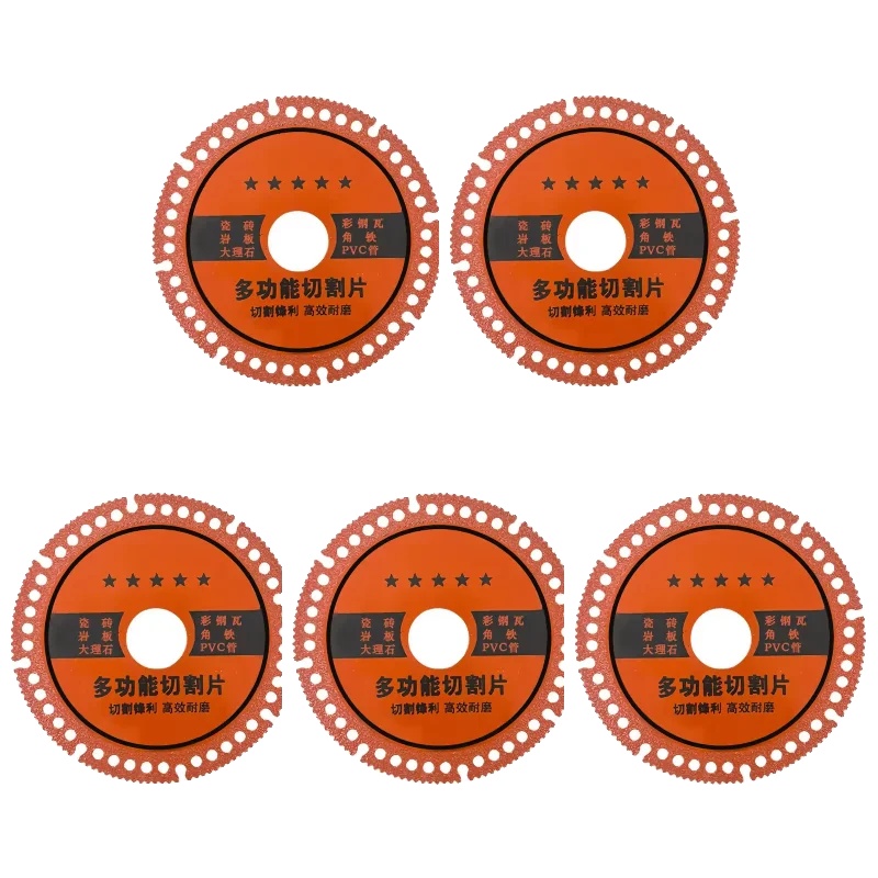 Winkelschleifer Schneidscheibe, Wolframkarbidstahl, Industriequalität, 5pcs