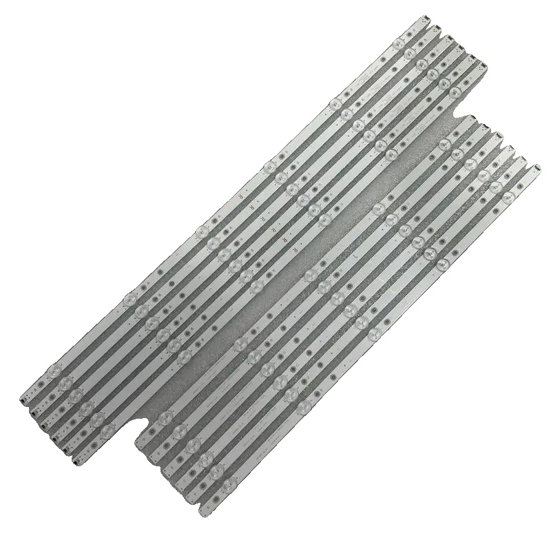 Led-hintergrundbeleuchtungsstreifen, 1305 Mm Länge, 11 Leds (3v), Kompatibel Mit 65pus6504/6754/6554, Set Enthält 12 Stück, Langlebiges