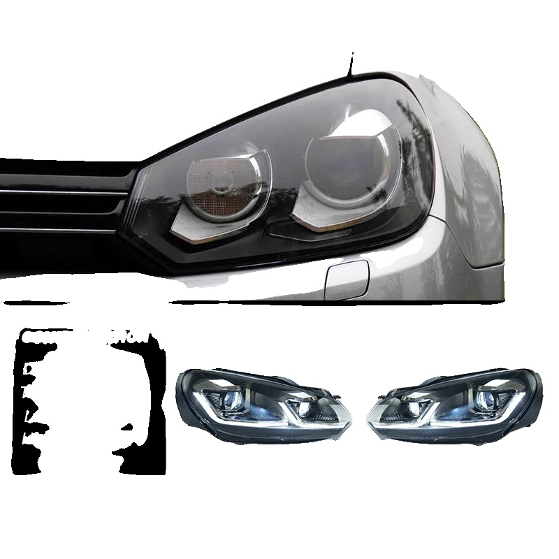 Scheinwerfergehäuse, Dual-linsen-design, Nachrüst-zubehör, Tsi Silber, 2 Stk-a