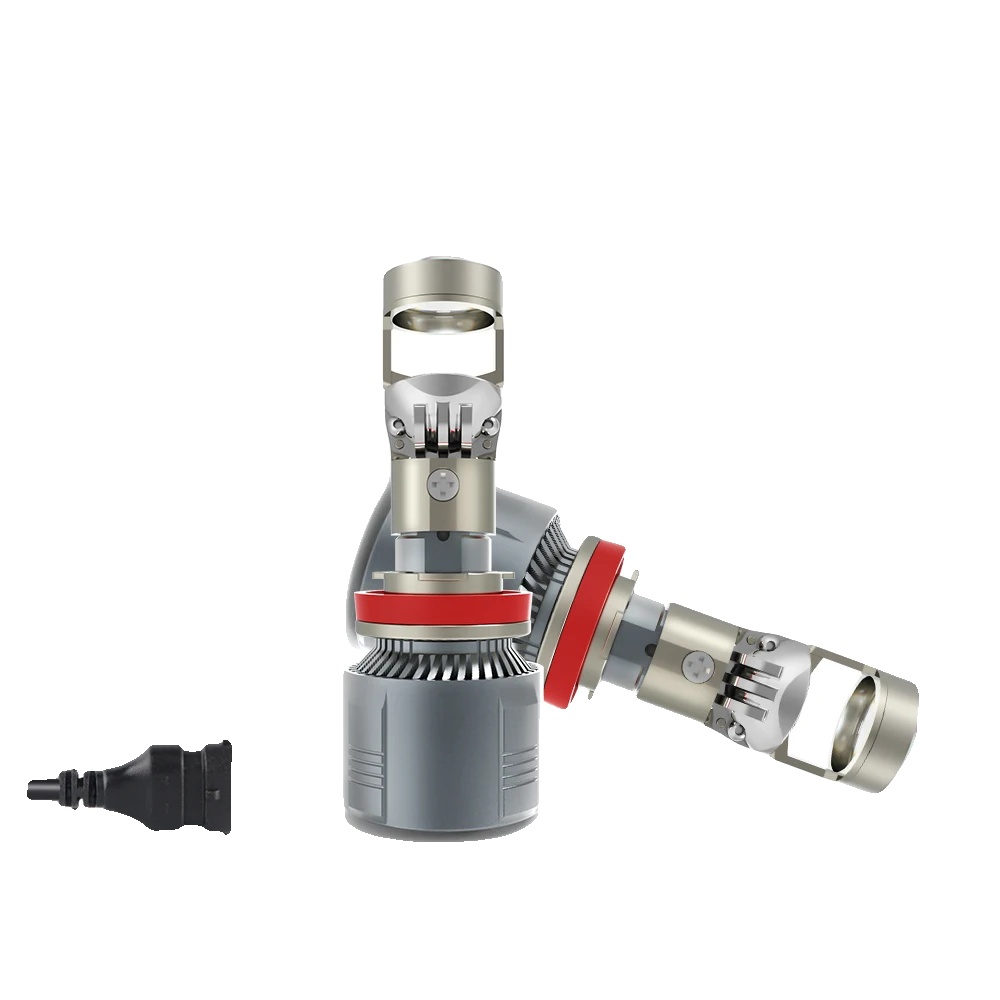 Auto Led Scheinwerferbirne, 600% Heller, Lange Lebensdauer, 2pcs H11