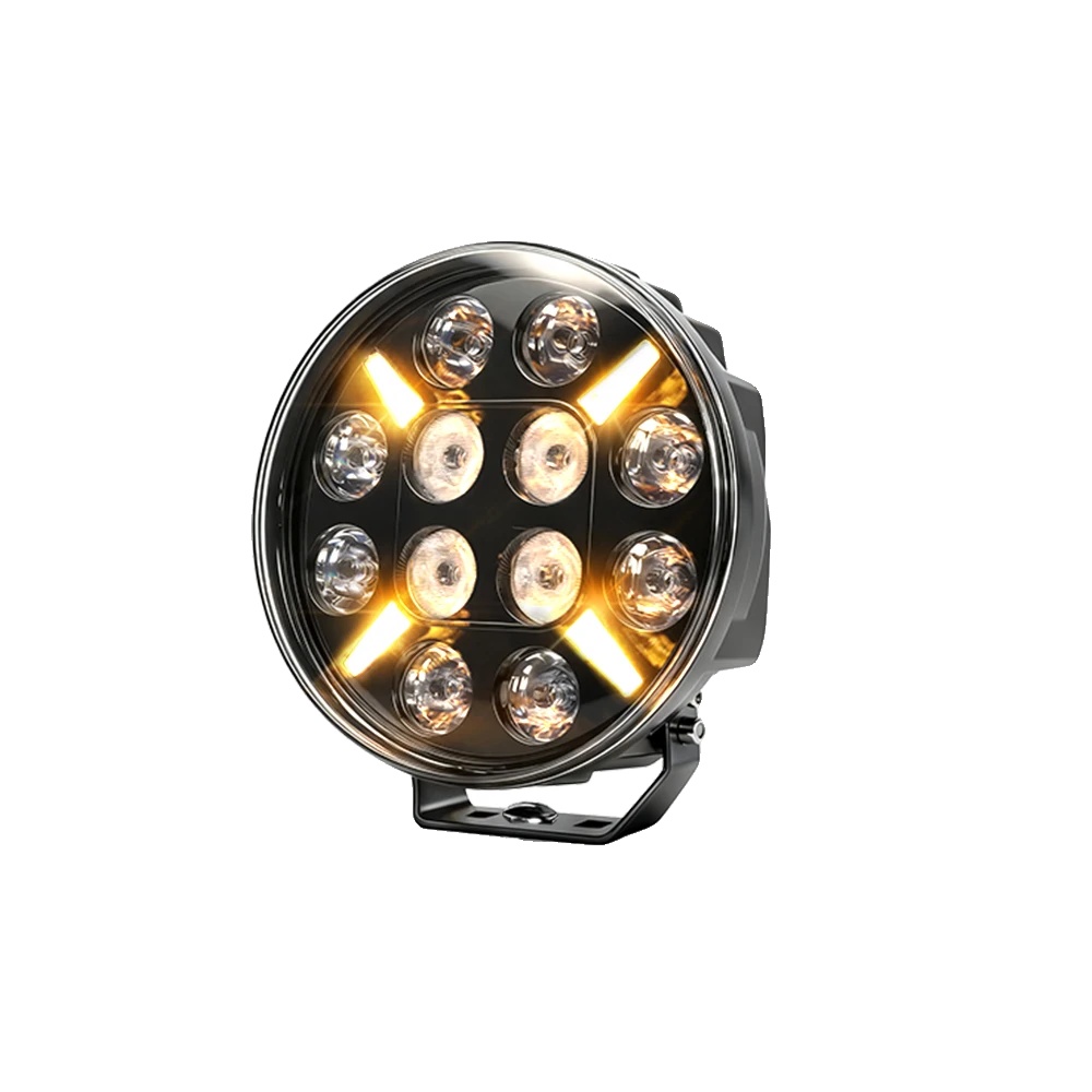 Arbeitslicht, Kombi-strahlwinkel, Überlegener Schutz Gegen Eindringen, 1pc 9inch Strobe