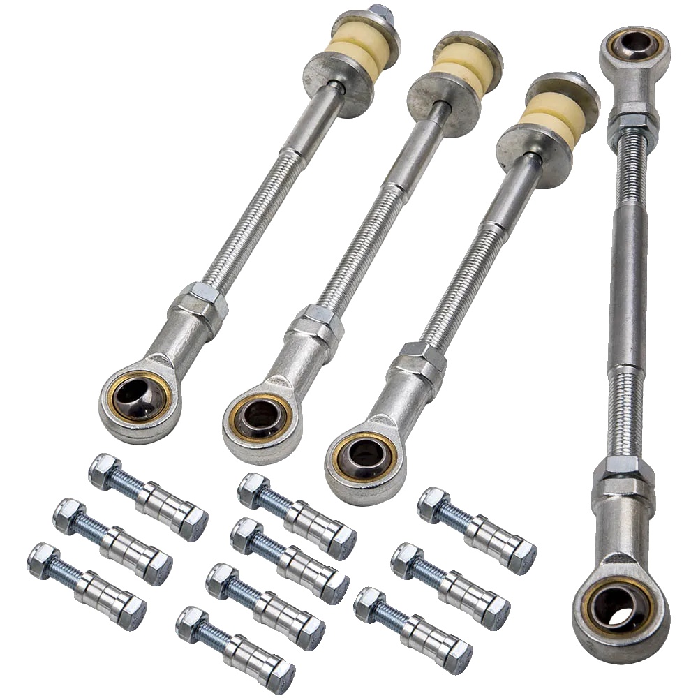 Stabilisatorverlängerungskit, Strapazierfähiges Material, Verstellbare Länge 5-20 Cm, Kompatibel Mit Nissan Patrol Gu Y61, Gewicht 3,2 Kg, Abmessungen