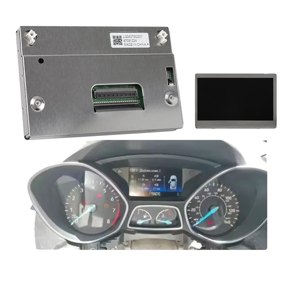 Lcd-display, 4,2 Zoll Größe, Ce-zertifiziert, Einbauplatzierung, Kompatibel Mit Verschiedenen Modellen, Langlebiges Metall- Und Glasmaterial
