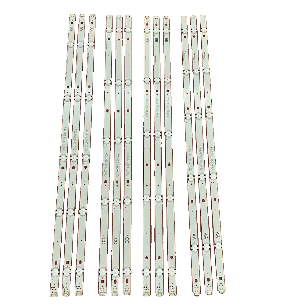 Led-hintergrundbeleuchtungsleiste, Aluminium-material, Länge 1330 Mm, 10 Leds, Gleichstrom-stromquelle, Smd-streifentyp