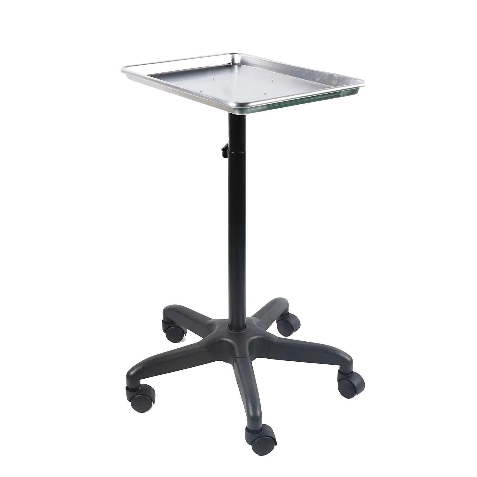 Salonwagen, Höhenverstellbar, Robuste Konstruktion, Silber