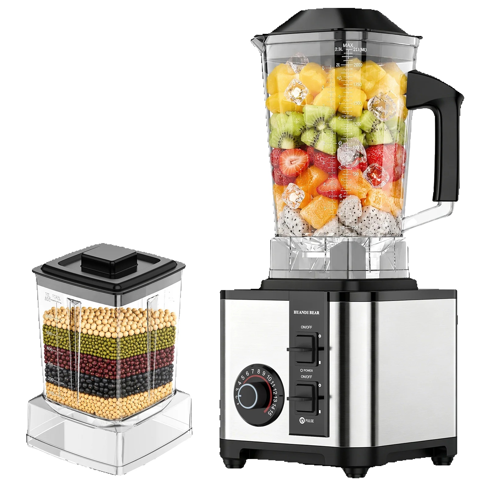 Mixer, 6000w Motor, 9 Geschwindigkeitsstufen, 2.5l