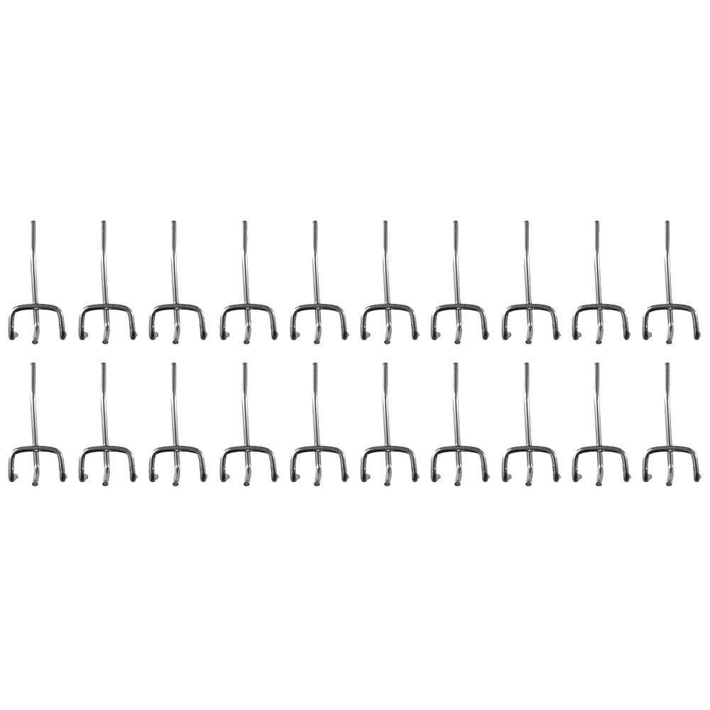 Perforierte Plattenhaken, Robuste Konstruktion, Vielseitige Organisation, 20 Stück