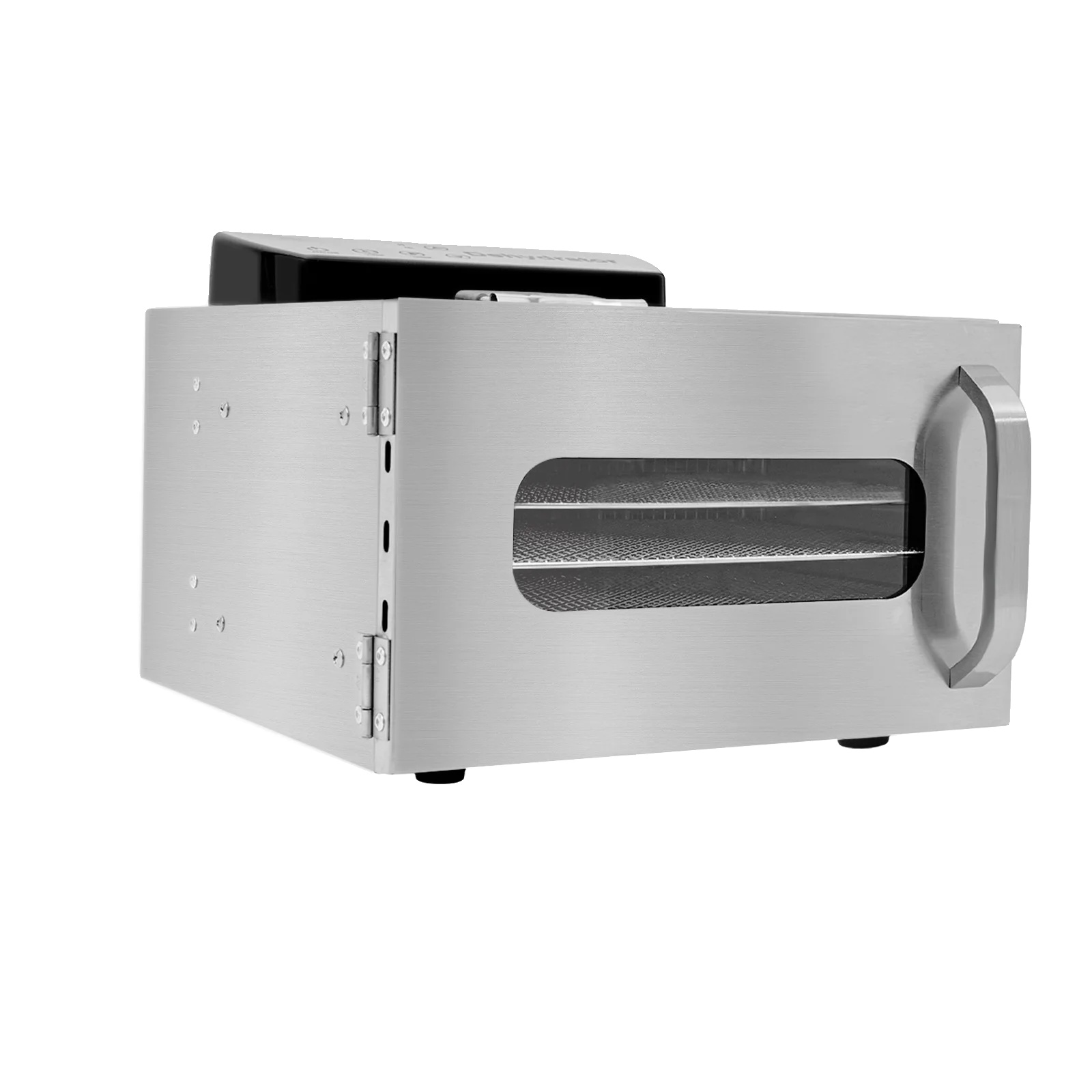 Lebensmittel-dehydrator, 6-ebenen-design, Einstellbare Temperaturregelung, Silberne