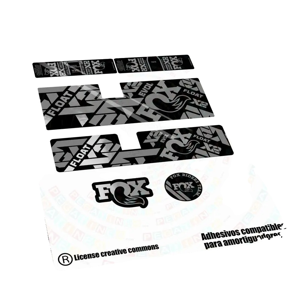 Stoßdämpfer-aufkleber, Langlebiges Vinyl, Einfache Anwendung, Verchromtes Silber
