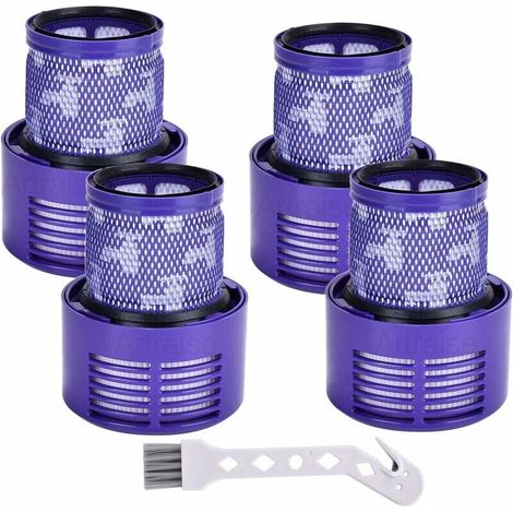 Dyson V10 Filter, Waschbarer Ersatzfilter Für Dyson V10 Sv12 Dy-969082-01, 4er-pack