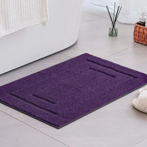 Rutschfeste Badematte – Geeignet Für Badezimmer, Küchen, Schlafzimmer Usw. – 1 Stück, 40 × 60 Cm, Lila