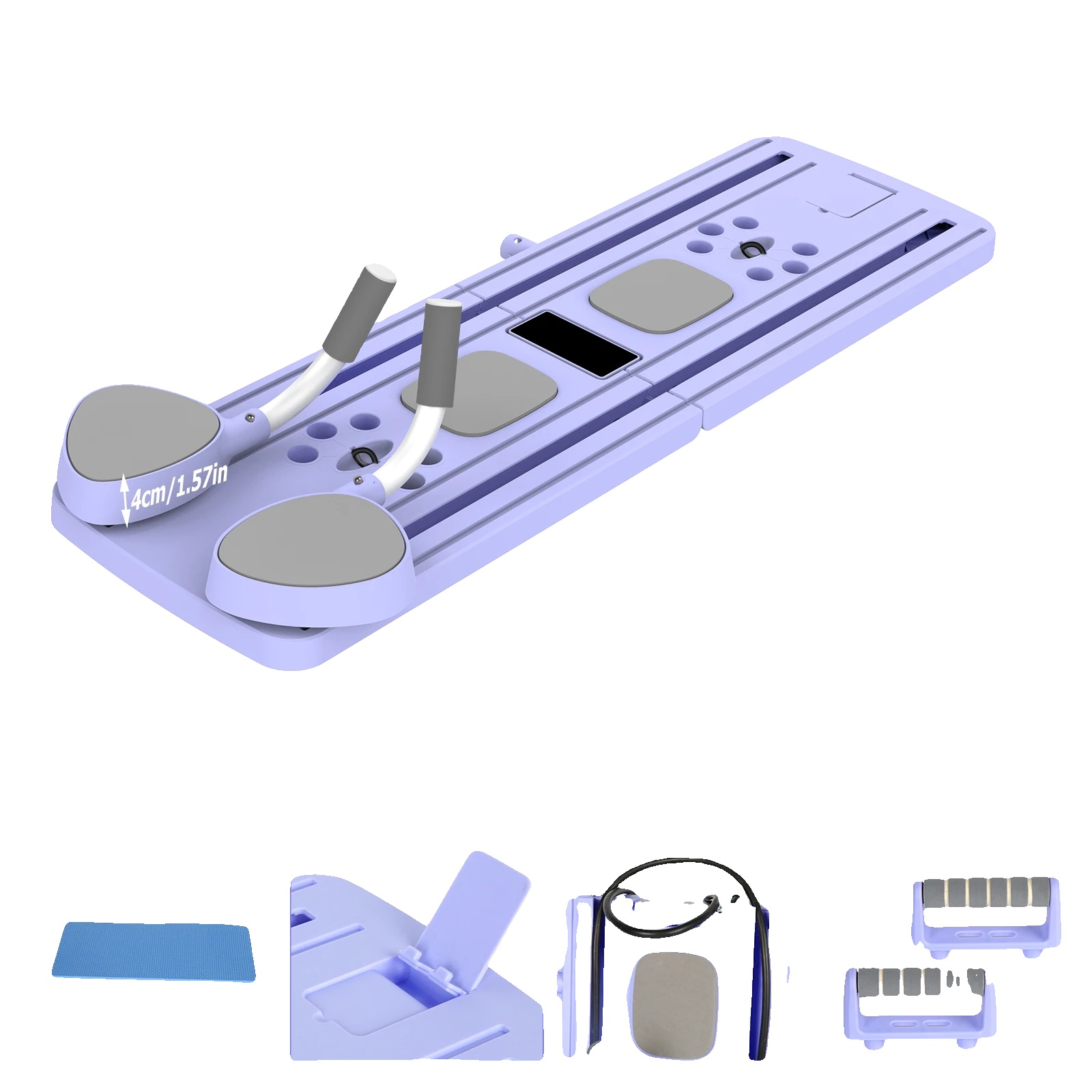 Fitness Board, Core-training, Multifunktionales Design, Lila