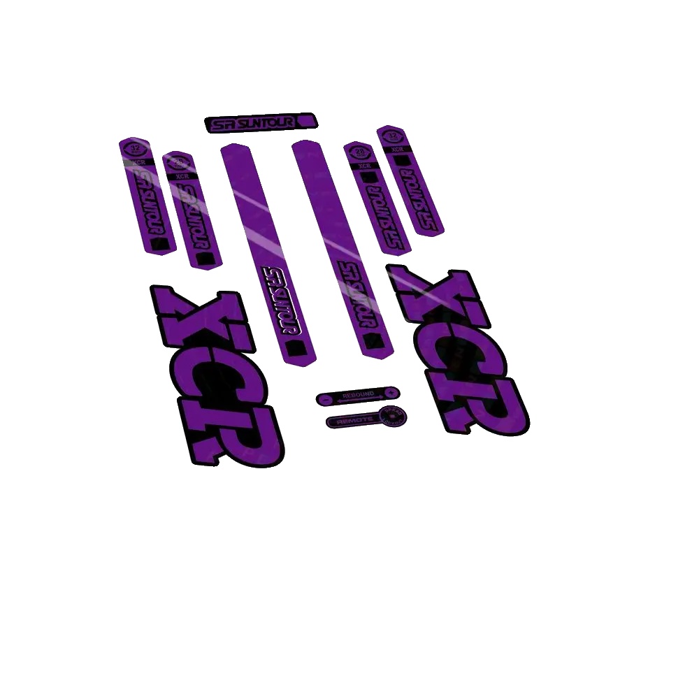 Aufkleber, Langlebiges Vinyl, Anpassbare Designs, Violett