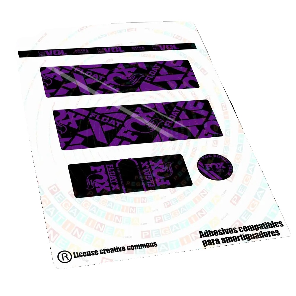 Aufkleber, Hochwertiges Vinyl, Individuelle Designs, Violett