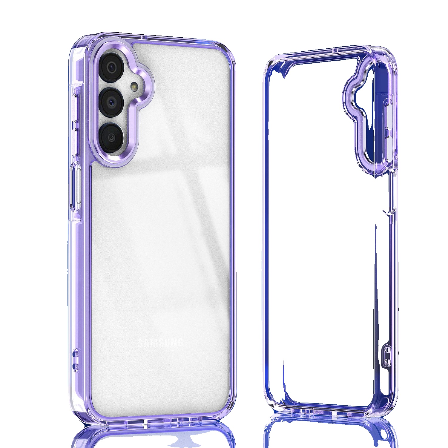 Handyhülle, Stoßfest, Waschbar, Lila-b, Für Galaxy A24 4g5g