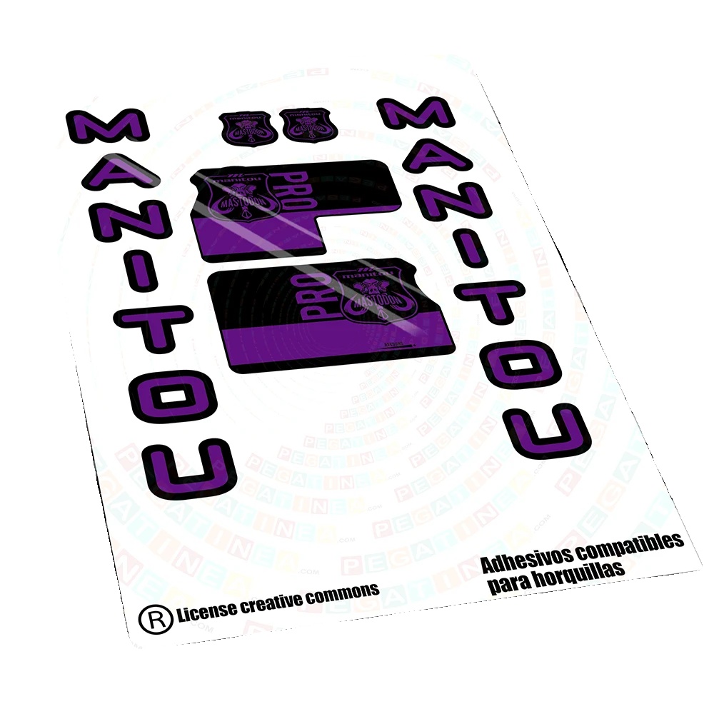 Aufkleber, Hochwertiges Vinyl, Anpassbare Designs, Violett
