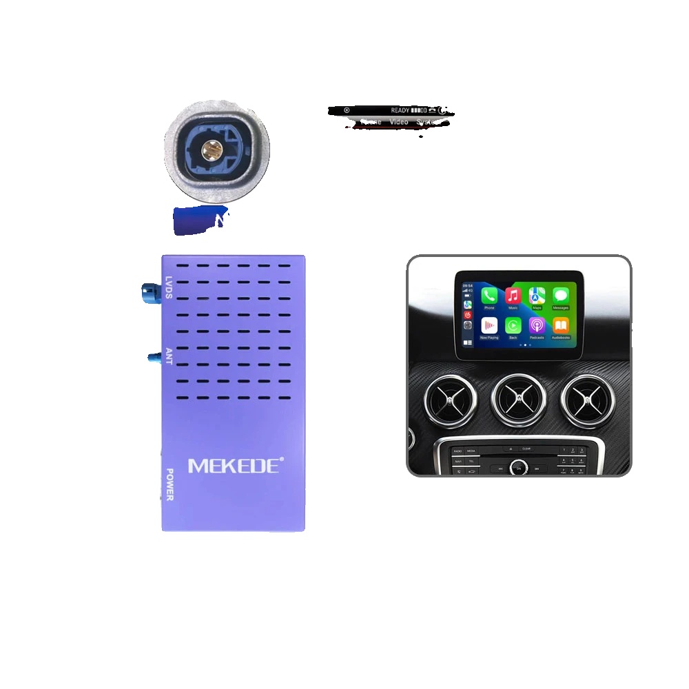 Android Auto Wireless Carplay Ai Box, Plug-and-play-installation, Sprachsteuerung, Ntg4.5 La9 Box