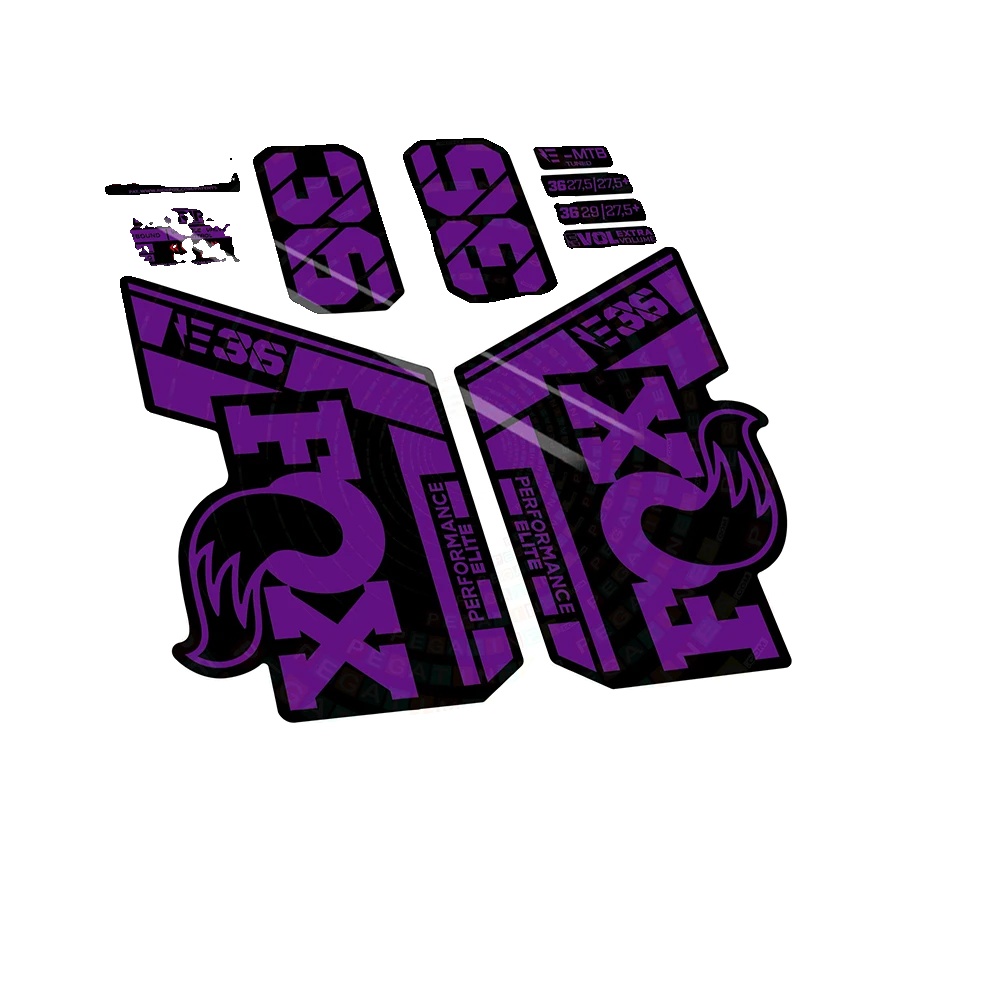 Aufkleber, Individuelle Designs, Langlebiges Vinyl, Violett