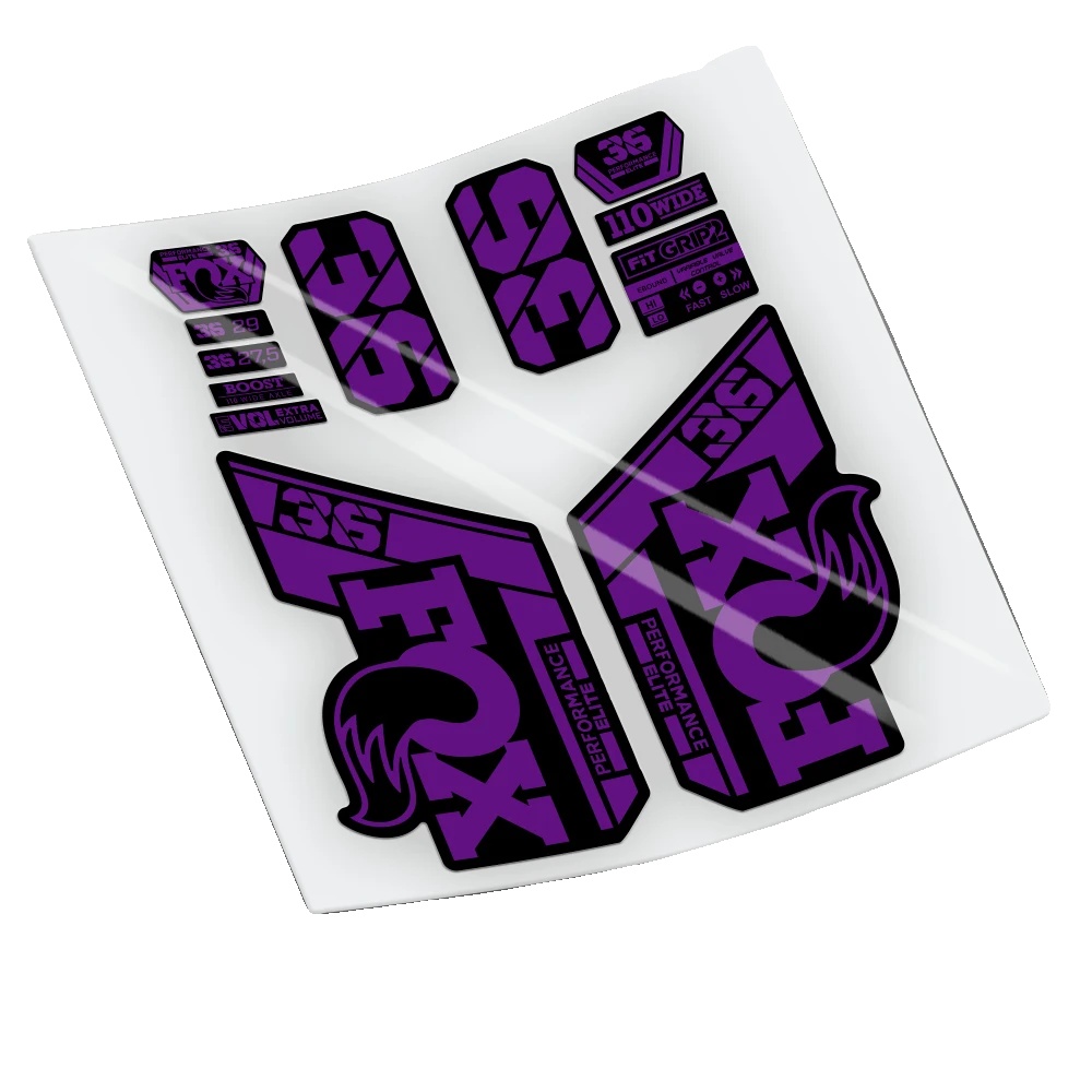 Aufkleber, Langlebiges Vinyl, Einfache Anwendung, Violett