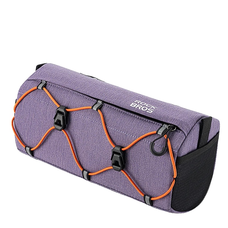 Lenkertasche, Wasserdichte Beschichtung, Leichtes Design, Lila