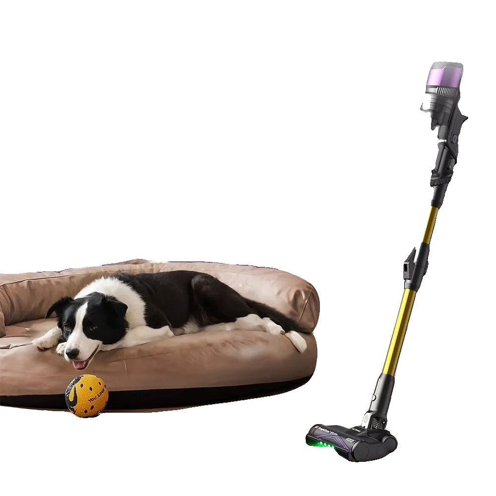 Stabstaubsauger, 55 Kpa Saugkraft, 60 Minuten Laufzeit, 1,5 L Staubbehälter, 600 W Motor, 7-stufige Filtration