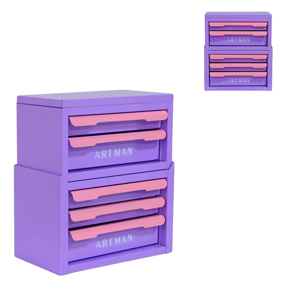 Lagerbehälter, Kompaktes Design, Vielseitige Verwendung, Farbe 1