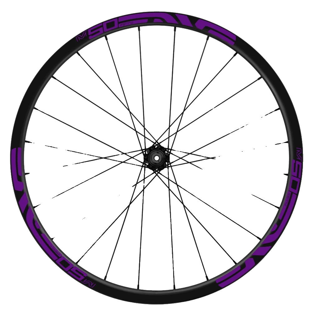 Fahrradreifen Aufkleber, Vinylmaterial, Einfache Anwendung, Violett