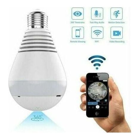 1080p Wlan-fähige Smart-dome-kamera Mit Wlan, 360°-schwenkfunktion, Gegensprechanlage Und Nachtsicht...debuns