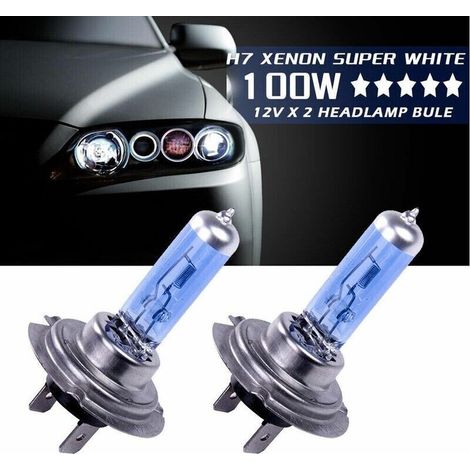 12v H7 100w Xenonweiß 6000k Halogen-autoscheinwerferlampen, 1 Paar, Von Debuns