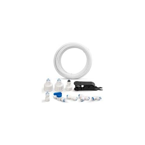 15 M Kühlschrank-wasserschlauch-set, 1/4-zoll-schnellkupplungen, Ventile, Schlauchschneider, Universalzubehör